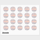 Roxanne Ronde Sticker (Vel)