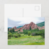 Roxborough Meadows Mountains and Spires Briefkaart (Voorkant / Achterkant)