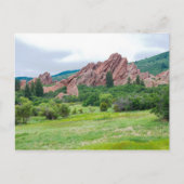 Roxborough Meadows Mountains and Spires Briefkaart (Voorkant)