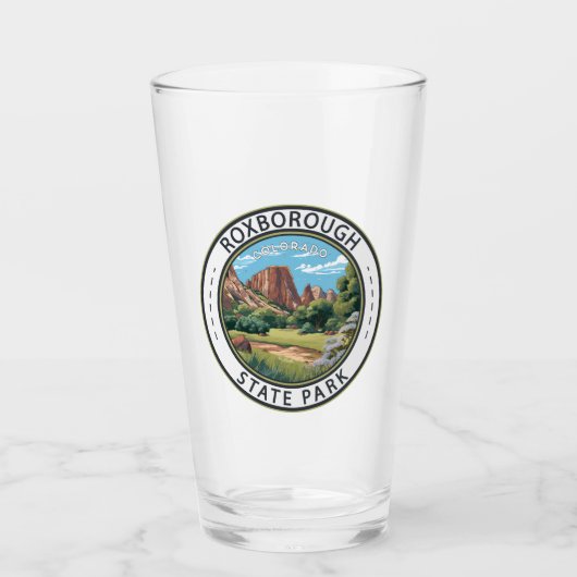 Roxborough State Park Colorado Badge Glas (Voorkant)