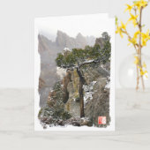 Roxborough State Park - Schilderachtig in de winte Kaart (Gele Bloem)