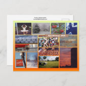 Roxbury, Massachusetts Photo Collage 9958 Briefkaart (Voorkant / Achterkant)