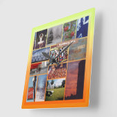 Roxbury, Massachusetts Photo Collage 9958 Vierkante Klok (Hoek)