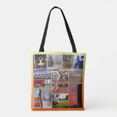 Roxbury, Massachusetts Photo Collage Tote Bag (Achterkant)