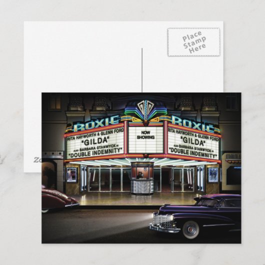 Roxie Afbeelding Show Briefkaart (Voorkant / Achterkant)