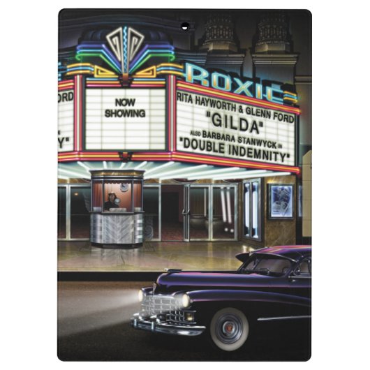 Roxie Afbeelding Show Klembord (Achterkant)