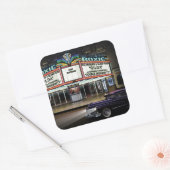 Roxie Afbeelding Show Vierkante Sticker (Envelop)