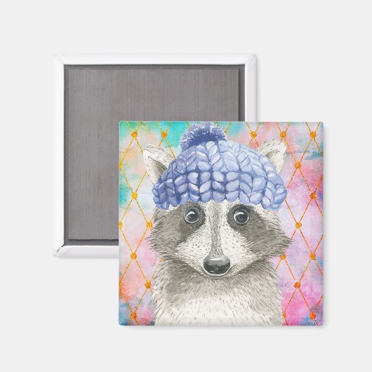 Roxy de Raccoon Magneet (Voorkant / Achterkant)