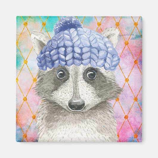 Roxy de Raccoon Magneet (Voorkant)