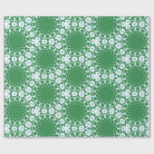 Roxy Jaguar Links in Green and Aqua Cadeaupapier (Vlak)