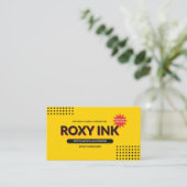 RoXY Visitekaartje (Staand voorkant)