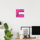 Roxyroze Poster 12 x 12 (Thuiskantoor)
