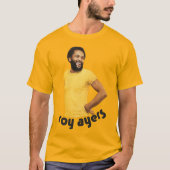 Roy Ayers - Retro 70s Jazz Vibrafonist Muziek T-shirt (Voorkant)