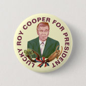 Roy Cooper voor President 2024 Button (Voorkant)