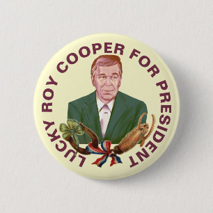 Roy Cooper voor President 2024 Button