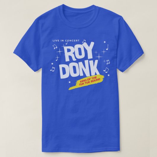 Roy Donk Koning van de Tuk Tuk Sound T-shirt (Design voorkant)