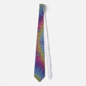 Roy G Biv Tie Dye Necktie Stropdas (Voorkant)