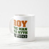 ROY - het Man, de Myth, de Legende Koffiemok (Voorkant links)