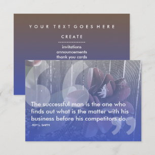 roy l smith succesquote kaart