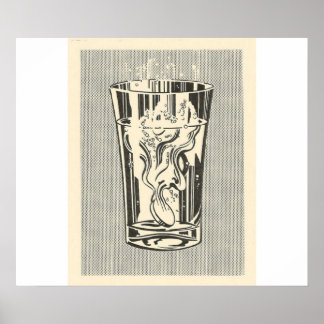 Roy Lichtenstein - Alka Seltzer Poster