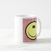 Roy Lichtenstein blij met mok (Voorkant rechts)