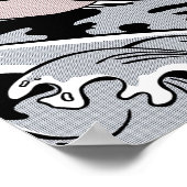 Roy Lichtenstein Drowning Girl Poster (Hoek)