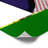 Roy Lichtenstein, gevectoriseerd en opnieuw bewerk Poster (Hoek)