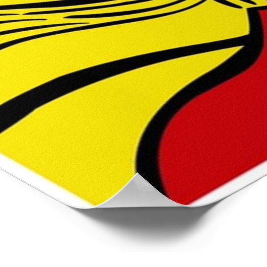 Roy LIchtenstein - Huilen meisje Poster (Hoek)