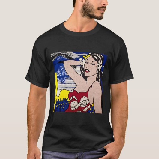 Roy Lichtenstein - Pop art1 T-shirt (Voorkant)