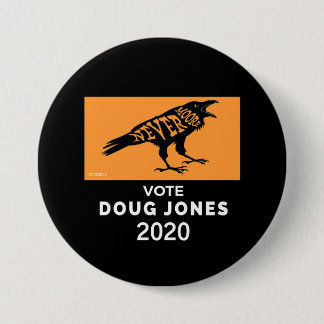 Roy Moore NooitMoore Doug Jones 2020 Ronde Button 7,6 Cm