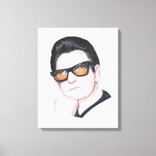 Roy Orbison Canvas Afdruk (Voorkant)