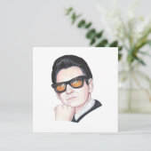 Roy Orbison Feestdagenkaart (Staand voorkant)