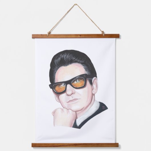 Roy Orbison Hangend Wandkleed (Voorkant)