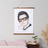 Roy Orbison Hangend Wandkleed (Slaapkamer)