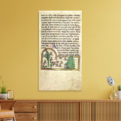 Roy Page of text met illustratie van Canvas Afdruk (Insitu (Woonkamer))