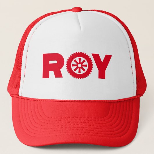 Roy Petrol Head Trucker Hat Trucker Pet (Voorkant)