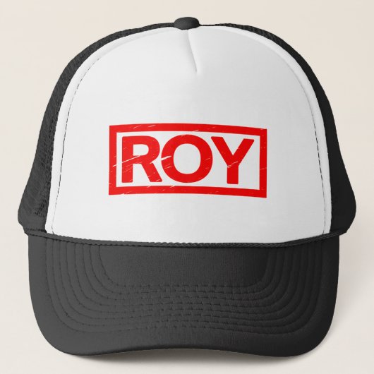 Roy Stamp Trucker Pet (Voorkant)