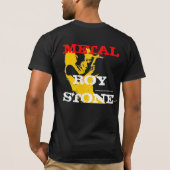 ROY STONE BACK PRINT MANNEN T-SHIRT ROCK IN CHAINS (Achterkant)