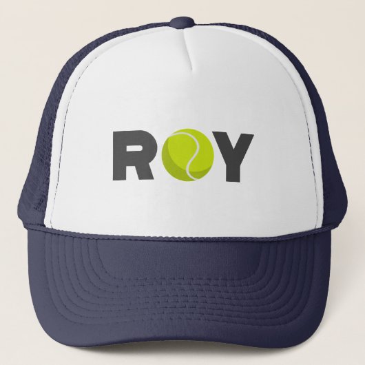 Roy Tennis Trucker Hat Pet (Voorkant)