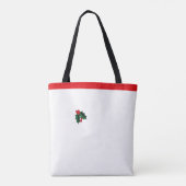 Roy the Kerstmis Pig Holiday Tote Bag (Achterkant)