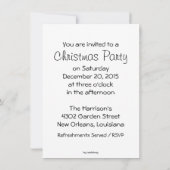 Roy the Kerstmis Pig Kaart (Achterkant)