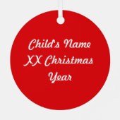 Roy the Kerstmis Pig Metalen Ornament (Achterkant)