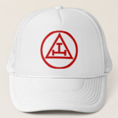 ROYAAL ARCH MASONS CIRCULAIR TRUCKER PET (Voorkant)