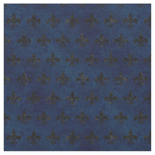 ROYAL1 ZWARTE MARBLE & BLUE GRUNGE STOF (Close Up)