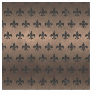 ROYAL1 ZWARTE MARBLE & BRONZE METAL STOF