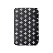 ROYAL1 ZWARTE MARBLE & WITTE MARBLE (R) BADMAT (Voorkant Verticaal)