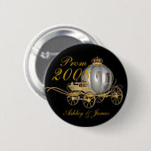 Royal 2008 Prom Pin Ronde Button 5,7 Cm (Voorkant /achterkant)