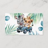 Royal Adventure Ride Boy Luiergeweer Visitekaartje (Achterkant)