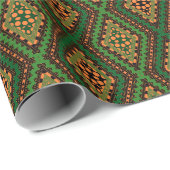 Royal African Geometric Kente 2 inpakpapier (Rol Hoek)