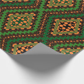 Royal African Geometric Kente Wrapping Paper Cadeaupapier (Hoek)